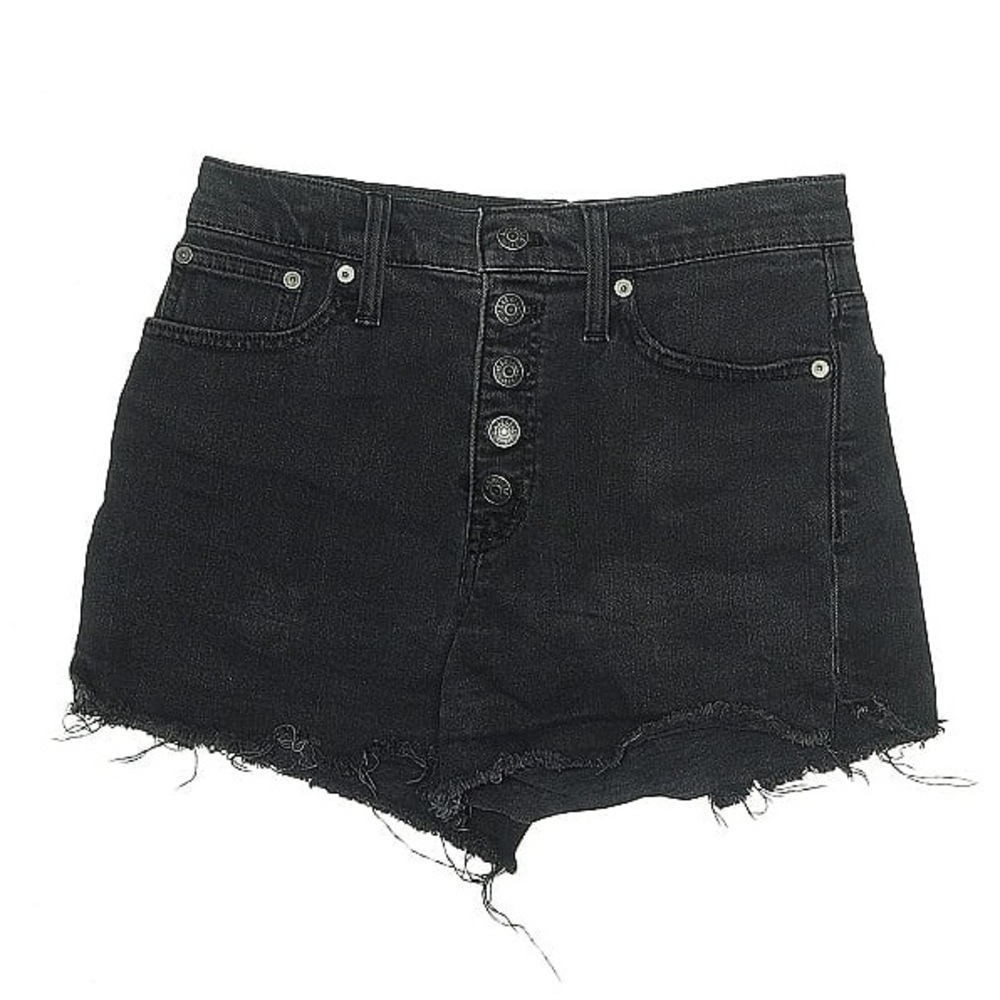 Madewell Black Denim Shorts - 26